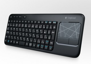 ロジクール、大型タッチパッド搭載のワイヤレスキーボードを発売