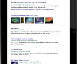 Google、iPad/Androidタブレット用にGoogle検索の新UIを提供開始