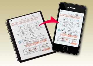 コクヨS＆T、手書きのノートをデータ化できるスマホ対応ノート「CamiApp」