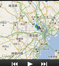 東京都の降雨情報が確認できるiPhoneアプリ「東京アメッシュ」最新版が公開