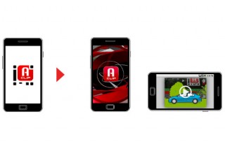 新聞広告のマーカーを認識して動画広告を配信する「A-CLIP for Android」