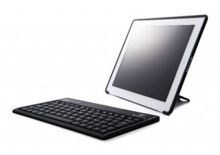 キングジム、iPad 2用ケースとiPhoneでも使えるキーボード、タッチペンなど発売