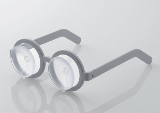 エレコム、nendoとのコラボ第7弾となる眼鏡型スタンド「megane」発売