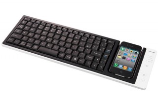 Dockコネクタを搭載した操作モード切り替えキーボード「iBOW」