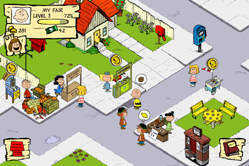 カプコン、iPhone向けソーシャルゲーム「Snoopy's Street Fair」を発表