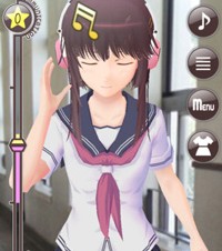 可愛い少女キャラと一緒に音楽を聴けるiPhone/iPodアプリ「MusicGirl 音々」