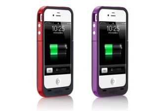 バッテリー内蔵ケース「Juice Pack Plus for iPhone 4」の別色が発売