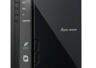 NEC、5GHz帯で最大450Mbpsの通信に対応する無線LANルータを発売