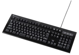 サンワサプライ、黒軸スイッチを採用したメカニカルキーボード