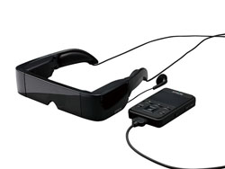 エプソン、シースルータイプのヘッドマウントディスプレイ「MOVERIO」を発売