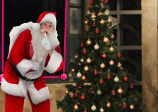 サンタクロースが自宅に来た証拠写真をコラージュできるiPhoneアプリ「SantaCollage」