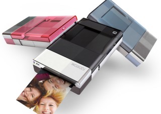 インク不要のコンパクトモバイルプリンタ