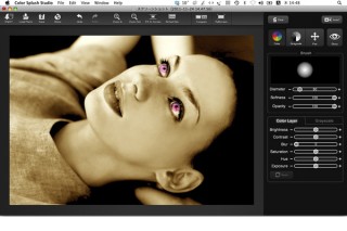 画像を一部だけカラーにできるMac用ソフト「Color Splash Studio」