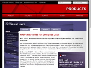 RedHat、「Red Hat Enterprise Linux 6.2」を提供開始