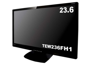 フルHD16：9パネル採用、23.6型ワイド液晶モニタ