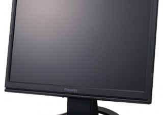 動きの速い動画にも対応 19インチワイド液晶