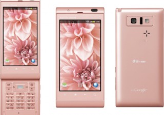 au、テンキー搭載スライド型Androidスマホ「AQUOS PHONE IS14SH」を発売