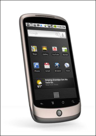 Googleが発売を開始したNexus One