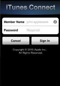 iTunes Connect Mobile