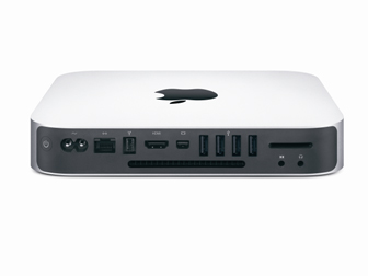 Mac mini背面