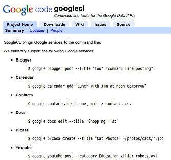 GoogleCL