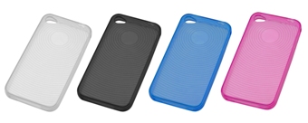 iPhone 4用ソフトクリアシェル