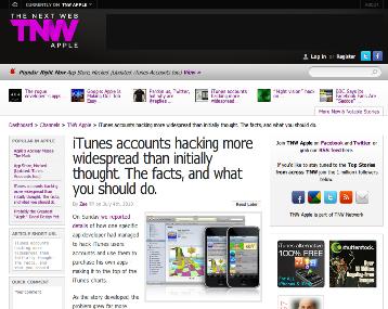 iTunes accounts hacking more widespread than initially thought. The facts, and what you should do.