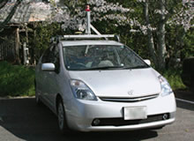 ストリートビュー撮影車イメージ