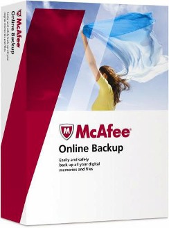 マカフィー オンラインバックアップ