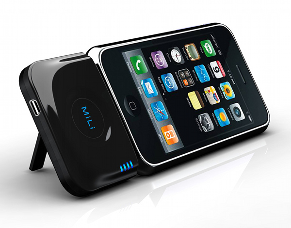 アクト・ツー、1200mAhのバッテリを搭載したiPhone/iPod touch用スタンド - デザインってオモシロイ -MdN