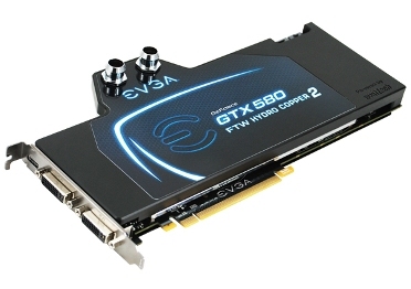 EVGA GeForce GTX580 FTW HYDRO COPPER 2