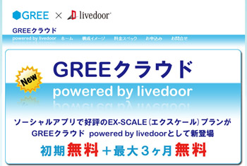 GREEクラウド powered by livedoor