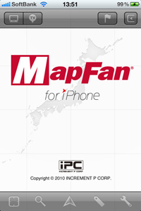 MapFan for iPhone