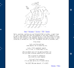「Lulz Security」のWebサイト