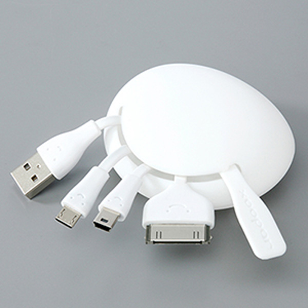 サンワ 4種類のコネクタを搭載するマルチusbケーブルを発売 デザインってオモシロイ Mdn Design Interactive