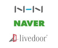 3社のロゴマーク