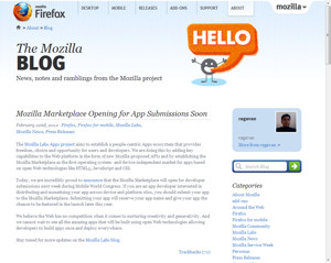 Mozilla公式ブログ