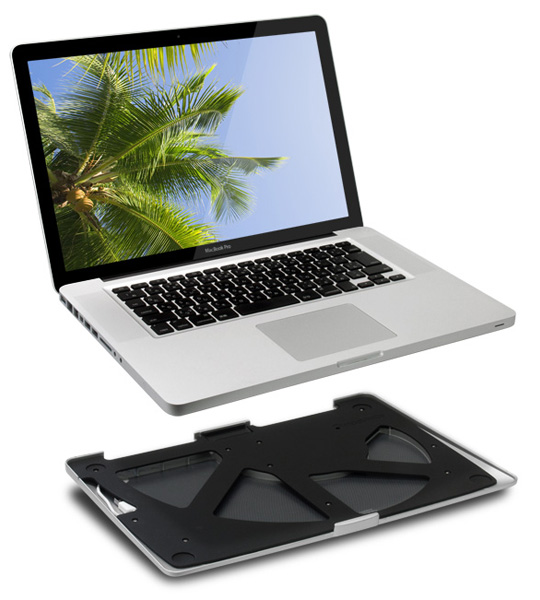 「MacBook Pro 15インチ対応 一体型冷却スタンド」