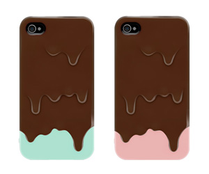 「SwitchEasy Melt for iPhone 4S/4」Choco Mint/Choco Strawberry