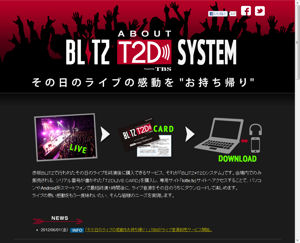 BLITZ T2Dの公式サイト