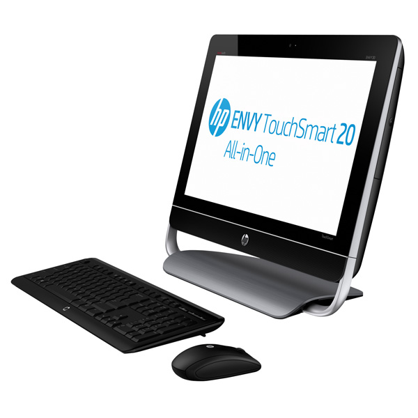 「HP ENVY TouchSmart 20 All-in-One PC」 ※販売製品には日本語キーボードが付属