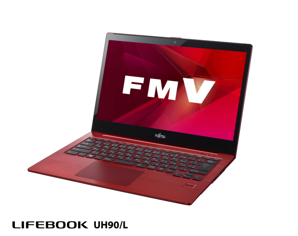 「LIFEBOOK UH90/L」サテンレッド
