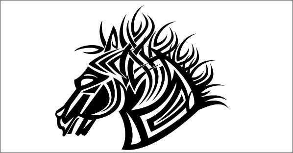 まだ遅くない 14年賀状に使える 馬の無料イラスト素材まとめ デザインってオモシロイ Mdn Design Interactive