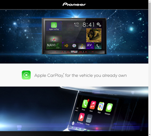 パイオニアのグローバルサイト