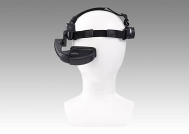 FUJITSU IoT Solution UBIQUITOUSWARE ヘッドマウントディスプレイ
