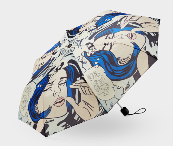 MoMA Original Umbrella リキテンスタイン Drowning Girl