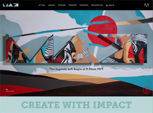 「Adobe MAX」公式サイト