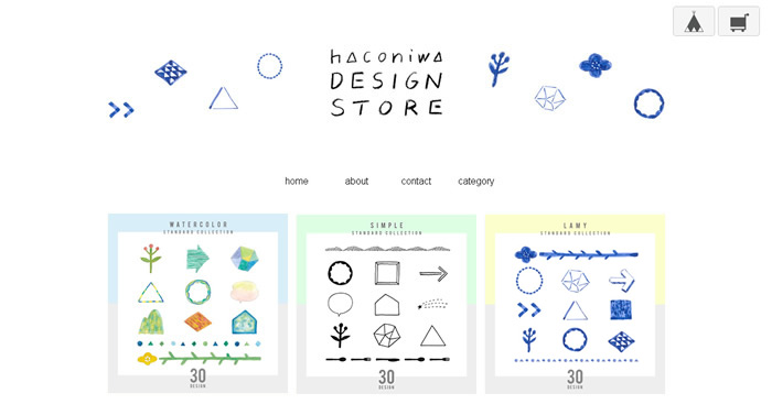 女子クリエイター向けメディア 箱庭 から Haconiwa Design Store オープン 商用フリー素材を販売 デザインってオモシロイ Mdn Design Interactive