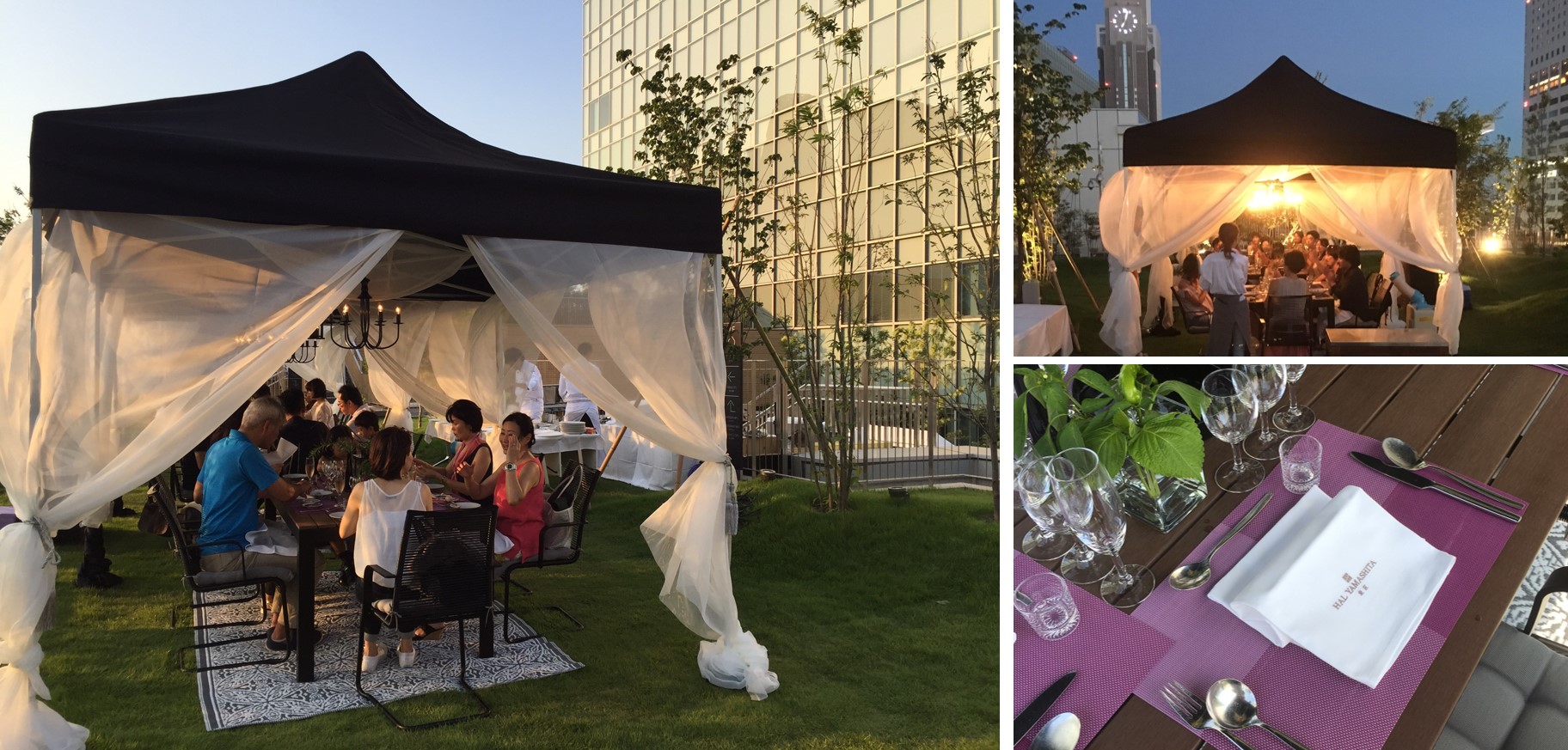 あのNEWoManの屋上でキャンプができるイベント「FARM TO GREEN TABLE」