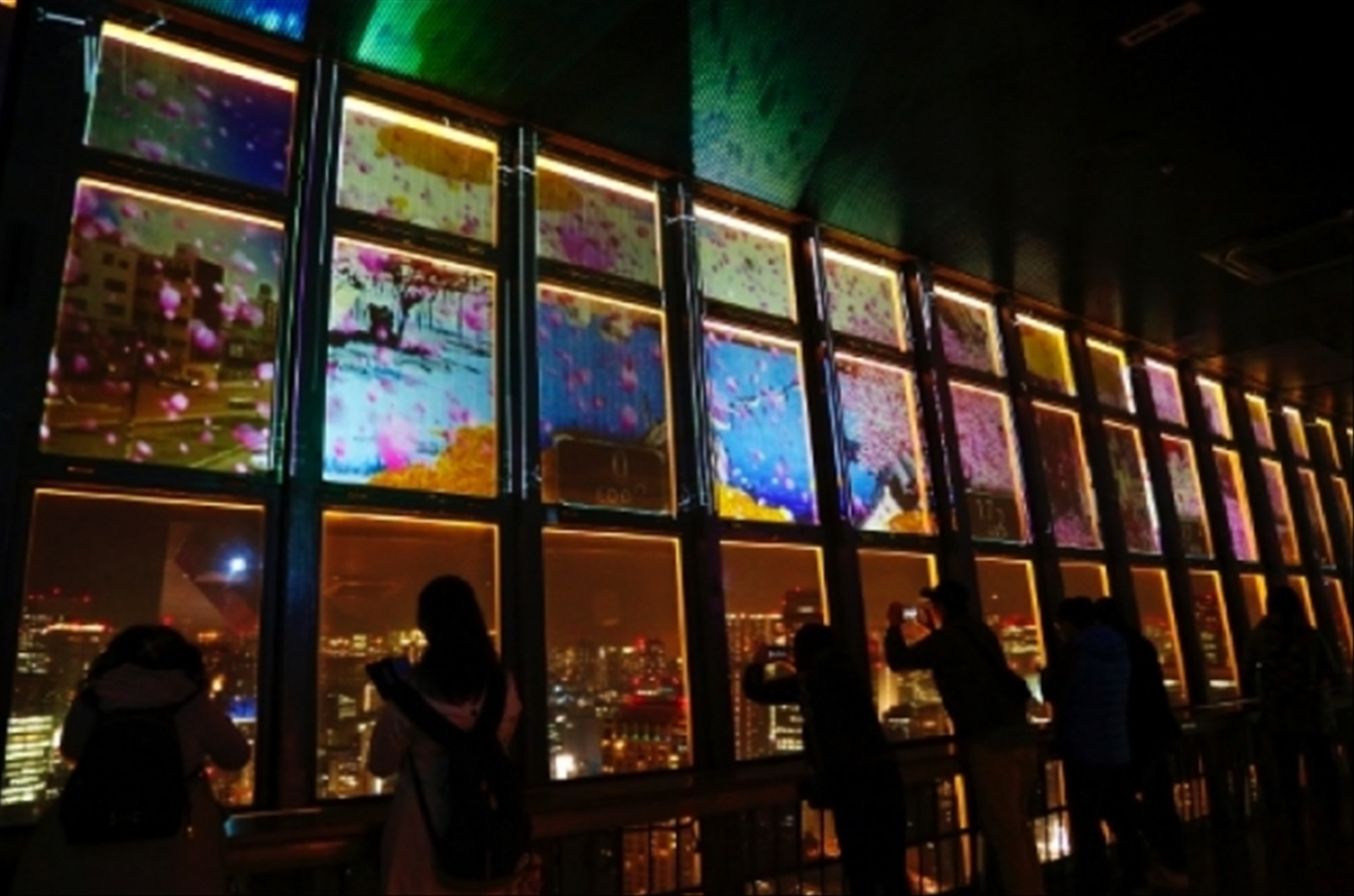 「TOKYO TOWER CITY LIGHT FANTASIA ~夜桜バージョン~」